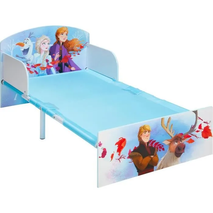 DISNEY LA REINE DES NEIGES Lit enfant 70x140 cm - Sommier inclus-4