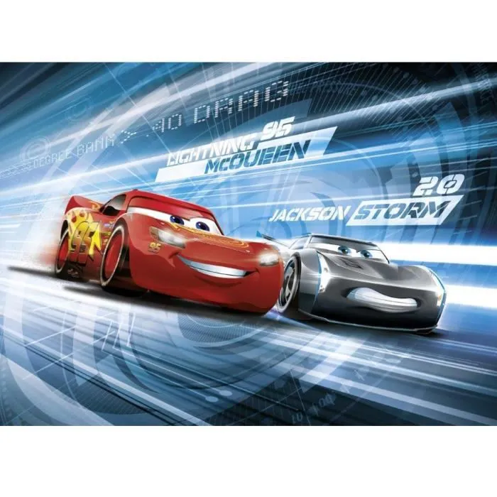 Komar Photo mural Cars Simulation 184x254 cm Rouge-2