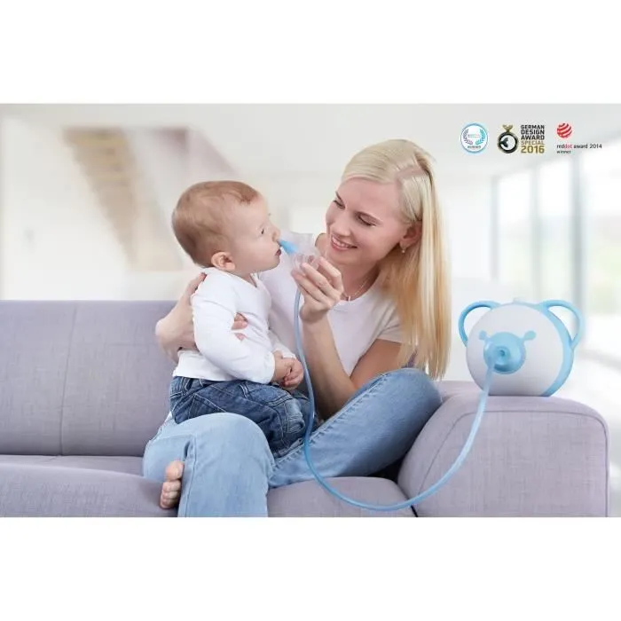 NOSIBOO Pro Mouche bébé électrique - Rose-2