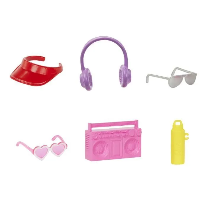 Barbie-Fashionistas-Coffret poupées et accessoires patins à roulettes HXK90-5