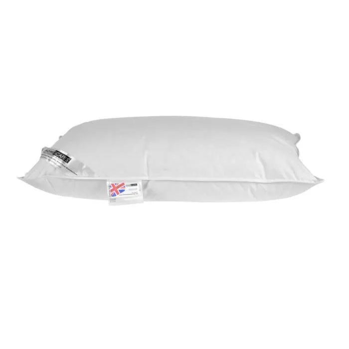 Oreiller musical - Blanc - 50 x 75 cm - Duvet et plumes d'oie - Ultra moelleux - Haut-parleur intégré-1