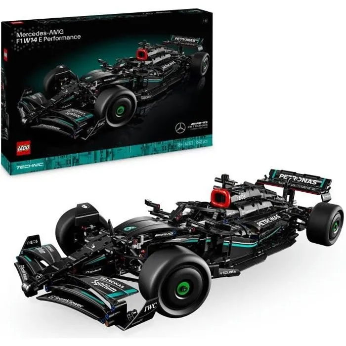 LEGO Technic 42171 Mercedes-AMG F1 W14 E Performance, Réplique, Décoration de Bureau-0