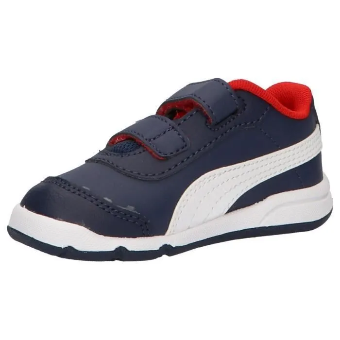 Chaussures de sport pour Garçon et Fille PUMA 192523 STEPFLEEX 03 PEACOAT-WHITE-2