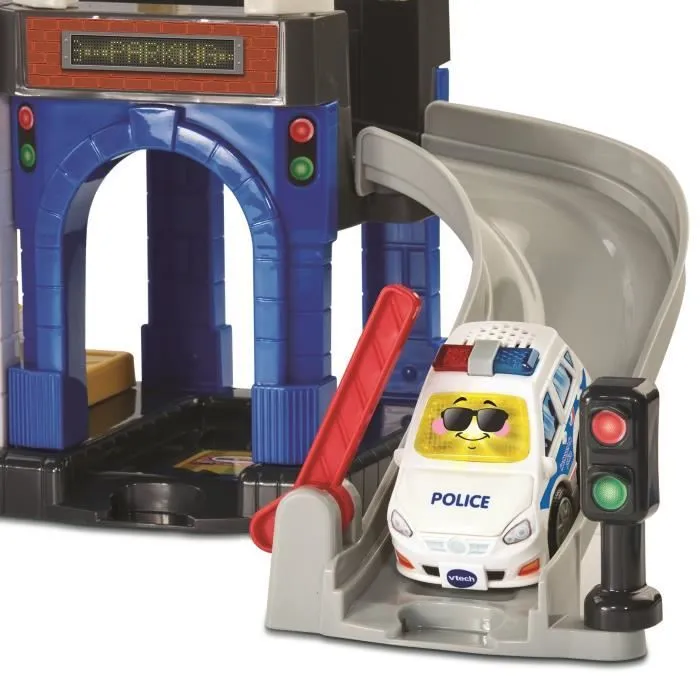 VTECH TUT TUT BOLIDES SERIE PRO - SUPER POSTE DE POLICE INTERACTIF (+ CHRIS, LIEUTENANT DE POLICE)-4