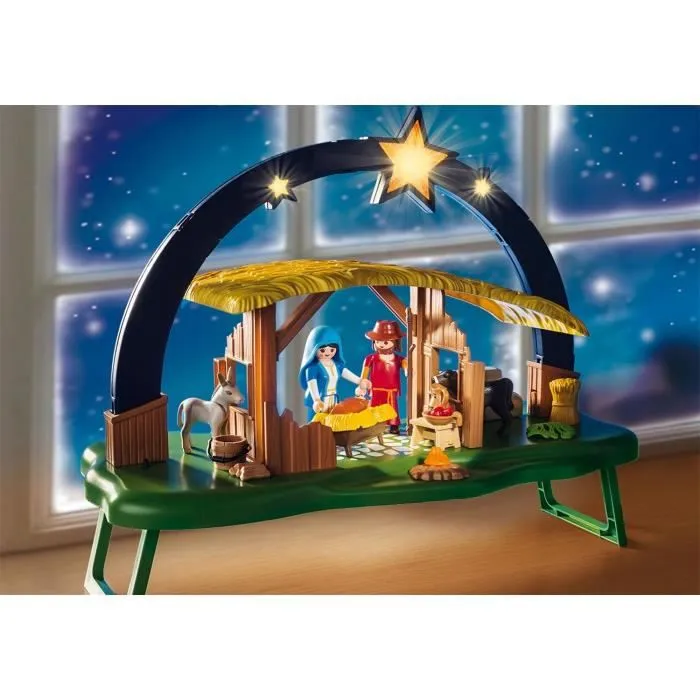 Crèche de Noël illuminée PLAYMOBIL 9494 - Mixte - A partir de 4 ans-3