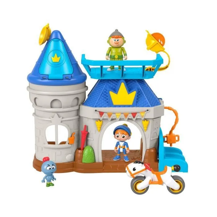 Fisher-Price-Gus le Chevalier Minus-Coffret Château Fort HGK33-1