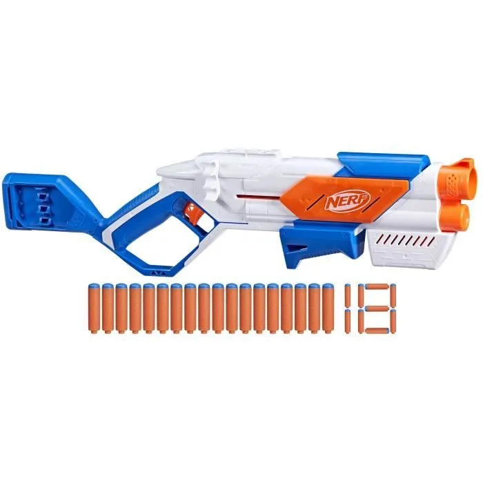Nerf NSeries blaster Strikeback à fléchette, 18 fléchettes, à partir de 8 ans-1