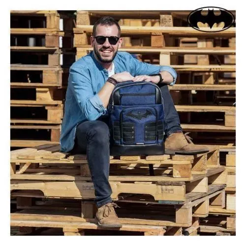 Sac à dos - Batman - Casual - Bleu marine - 33x46x11 cm - Enfant-3