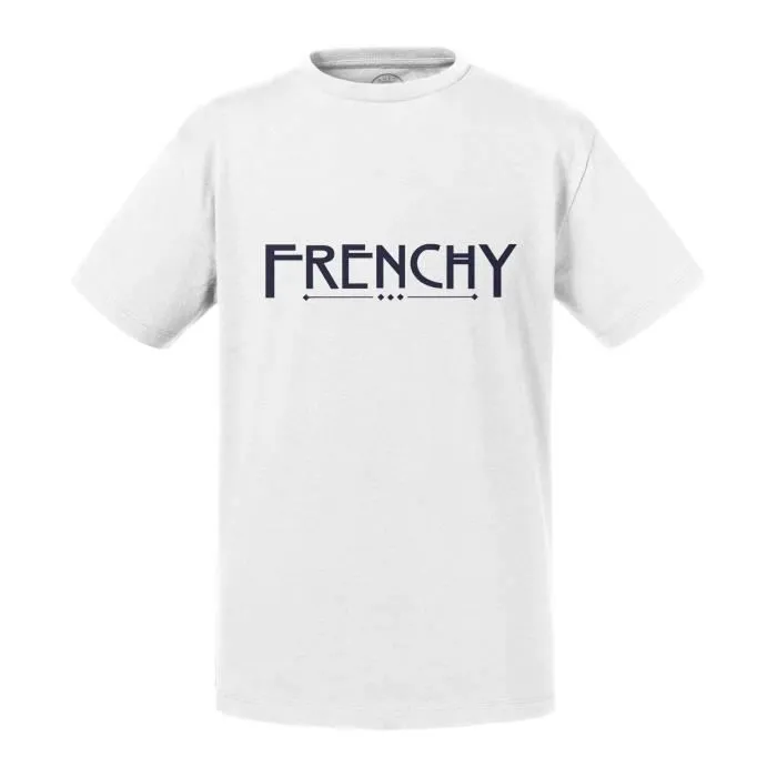 T-shirt Enfant Blanc Frenchy Expression Lifestyle Français-0