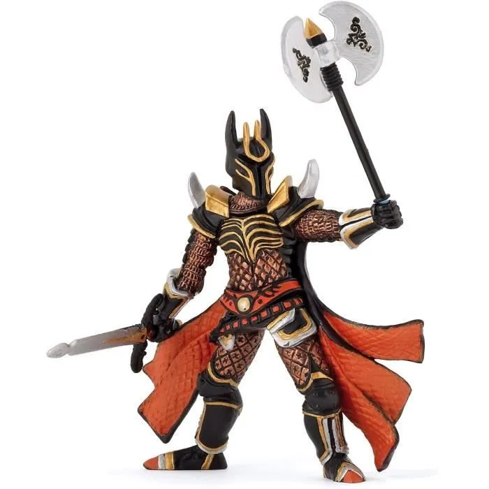 Figurine Chevalier Triple Hache - Papo - Le Monde Fantastique - Pour Enfant de 3 ans et plus-0