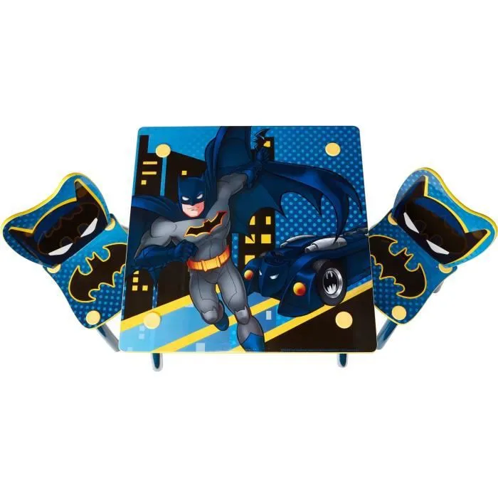 BATMAN Ensemble table et 2 chaises pour enfants-2