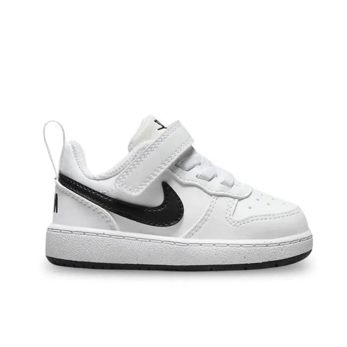 Chaussures pour Bébé - Nike - Court Borough Low Recraft - Blanc - Lacets - Plat-0