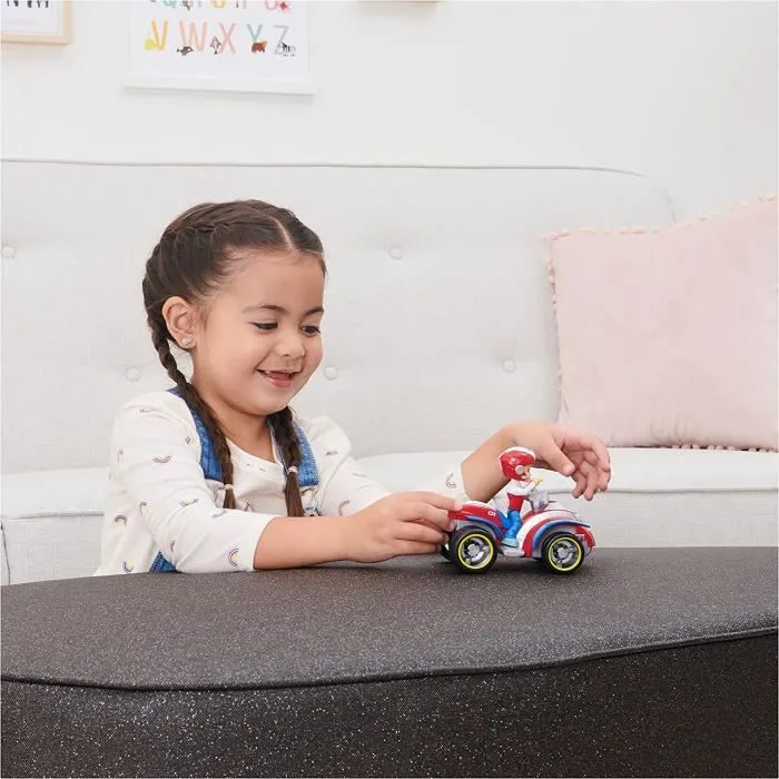 LA PAT' PATROUILLE - VÉHICULE + FIGURINE RYDER - Véhicule de 15 cm Avec 1 Figurine À Collectionner Pat' Patrouille - Paw Patrol-1