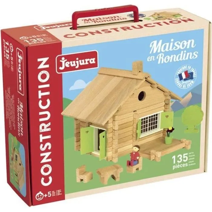 JEUJURA Maison en rondins - 135 pièces-0
