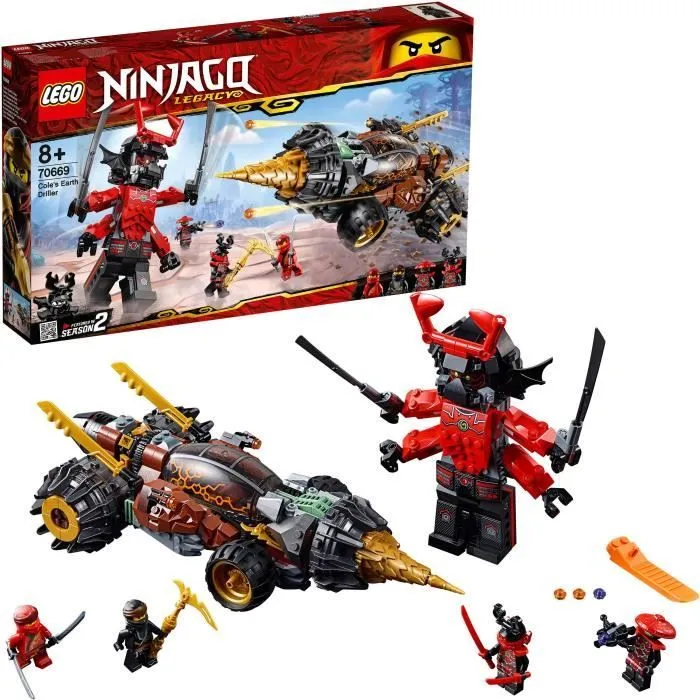 LEGO® NINJAGO® 70669 La Foreuse de Cole-2