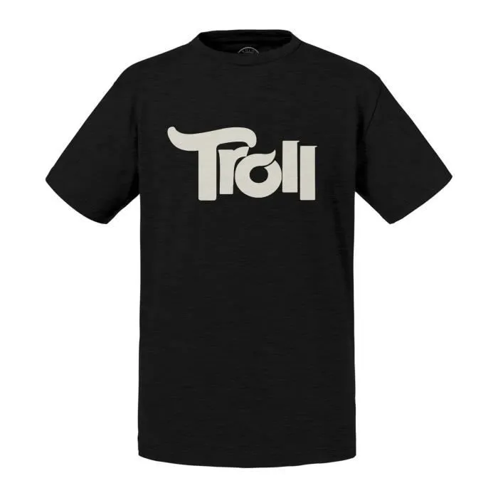 T-shirt Enfant Noir Troll Jeux Vidéo Meme Internet Gamer-0