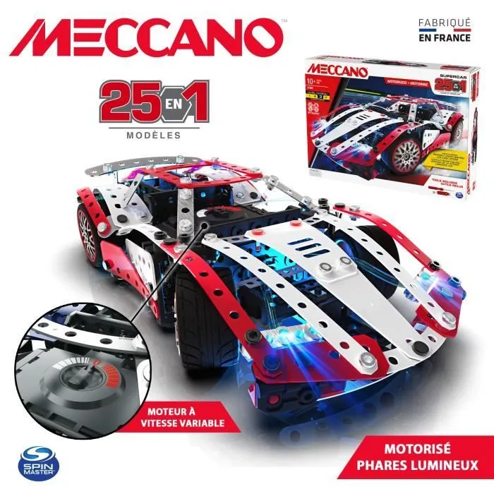 MECCANO - Supercar 25 modèles motorisés-2