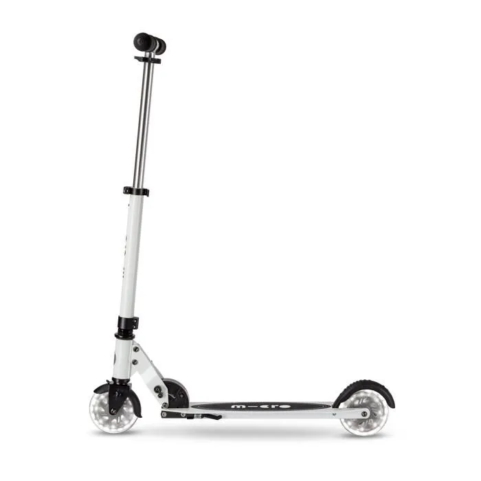 Trottinette enfant 2 roues - Micro - Sprite Glow LED - Blanc - 2,7 kg - Pliable-4