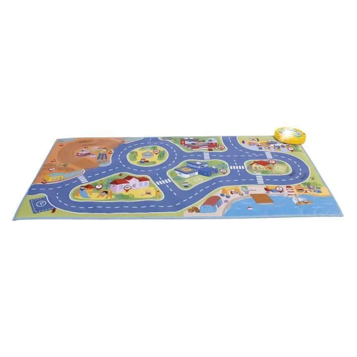 Tapis de Jeu électronique - CHICCO - City Mini Turbo Touch - Multicolore - Mixte - 110 x 60 cm-1