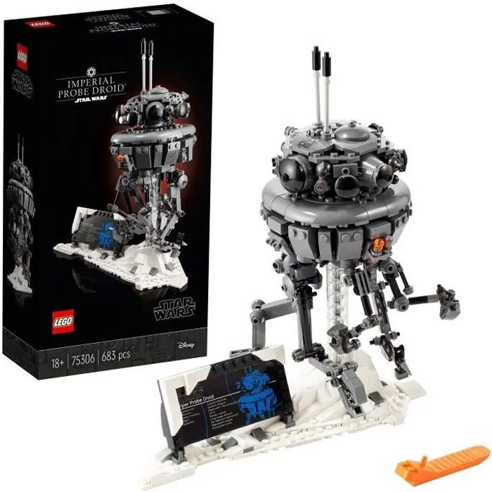 LEGO® Star Wars 75306 Droïde Sonde Impérial, Kit de Construction, Décoration, Cadeau, Adultes-0