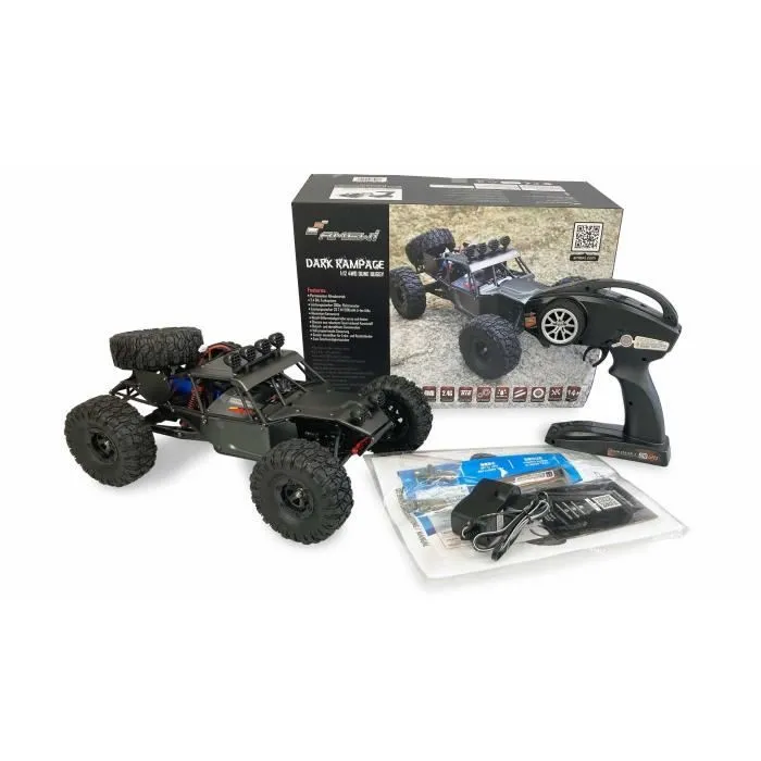 Buggy électrique AMEWI Dark Rampage - 1:12 - 4WD - 40 km/h-3