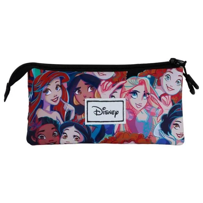 Trousse Triple FAN 2.0 - Princesses Disney Girl Power - Multicolore-3