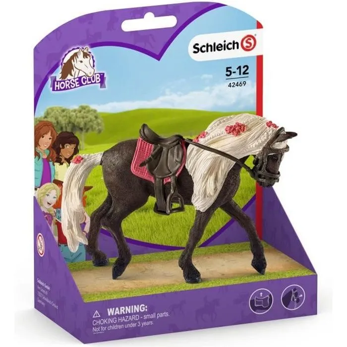 Figurine SCHLEICH Cheval équestre Rocky Mountain - Modèle 42469 - Pour enfant à partir de 5 ans-0