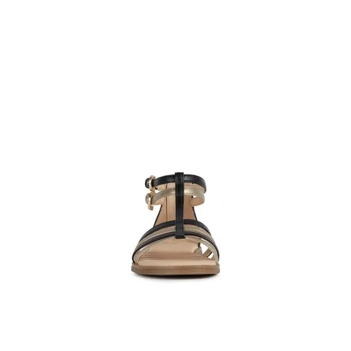 GEOX - Sandal J Karly fille - Noir/platine-2