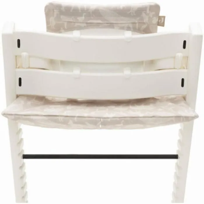 Coussin réducteur de chaise haute - Siège bébé pour chaise évolutive Animaux Nougat - Jollein-2