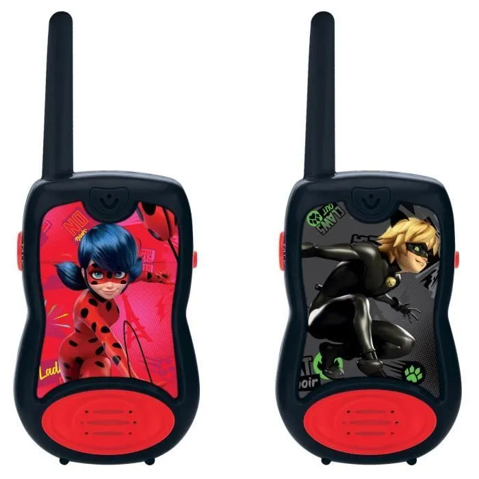 Talkies-Walkies Miraculous - LEXIBOOK - Portée 200m - Antenne dure - 2 canaux de communication-3