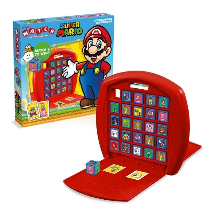 Winning Moves Super Mario - Top Trumps Match CEE Jeu de société-1