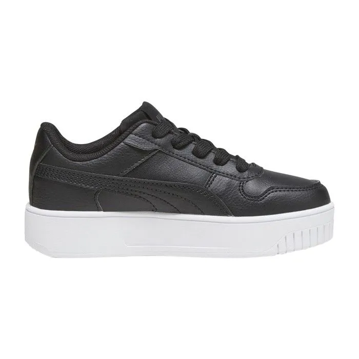Baskets fille Puma Carina Street PS - noir/noir/or rose-1