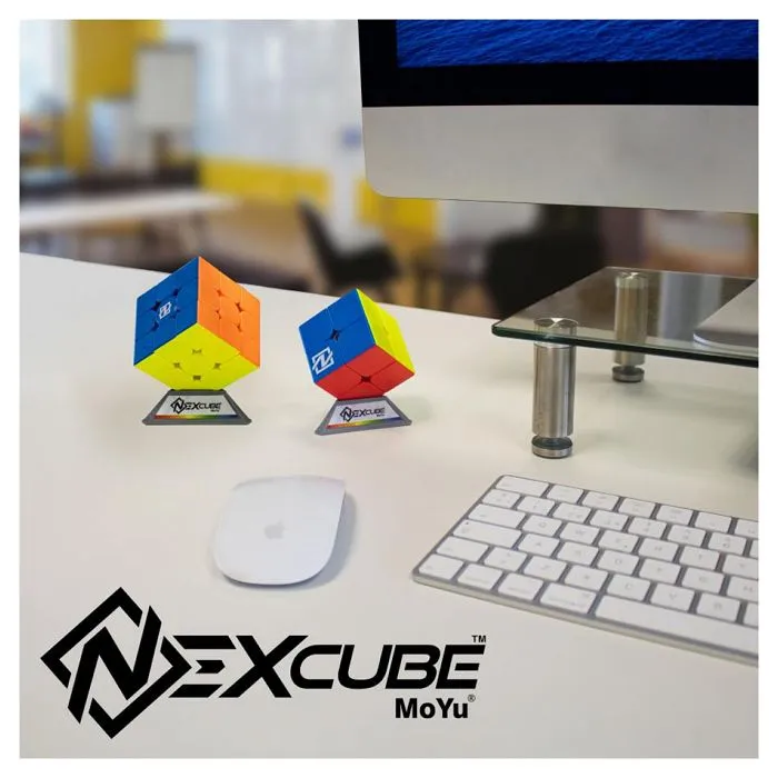 Casse-tête NexCube 3x3 - GOLIATH - Puzzle cube performant ajustable en élasticité et super fluide-3