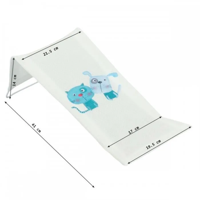 Hamac de bain transat fauteuil pour bébé en tissu - TEGA BABY - Blanc - Ergonomique - Pour nourrissons et bébés-1