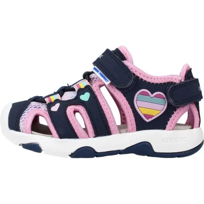 Sandale - nu-pieds Geox 105663 - Enfant Fille - Bleu - Synthétique-1