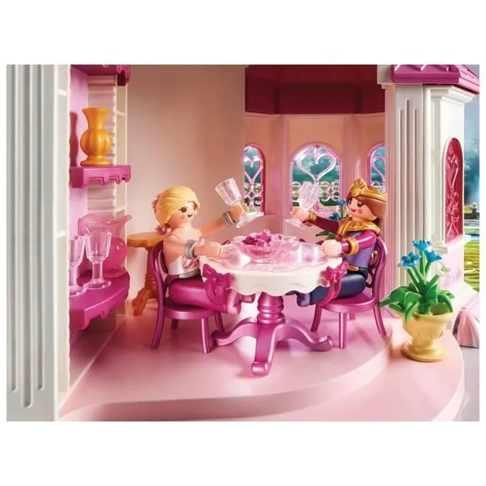 PLAYMOBIL 70448 Palais de princesse, 265 pièces, 2 personnages inclus, Dès 4 ans-6