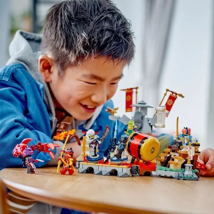 LEGO® NINJAGO® 71818 L’arène de combat du tournoi - Jouet d'action ninja pour enfant-4