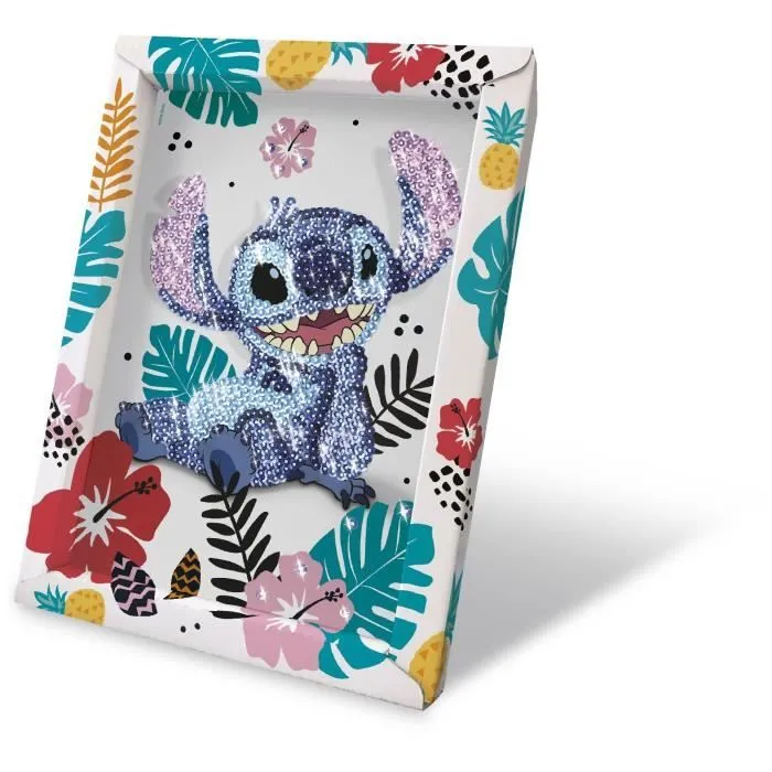Collection sequins STITCH, Jeu de création, Set Disney Stitch, Dès 7 ans, LANSAY-2