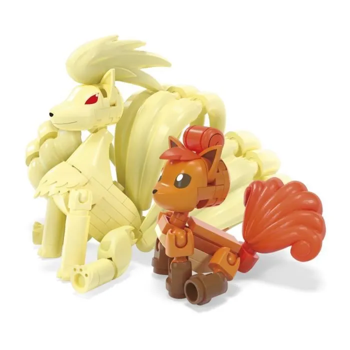MEGA-Pokémon-Évolution Goupix-Coffret de 2 figurines et 145 pièces HTH79-6