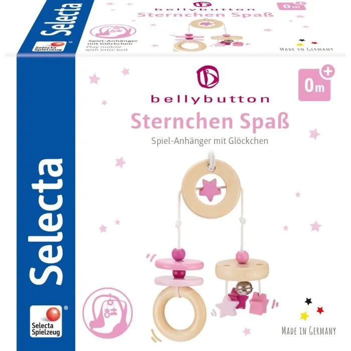 Selecta Spielzeug mobile Star fun girls 15,5 cm naturel/rose-1