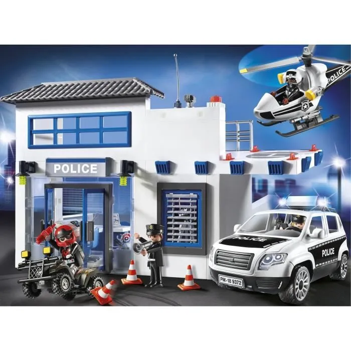 PLAYMOBIL 9372 - City Action - Poste de Police-3