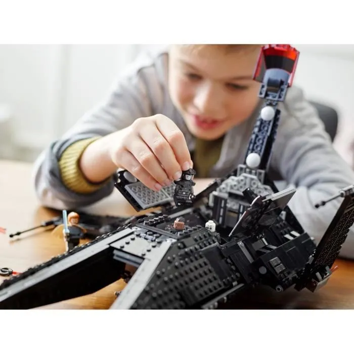 LEGO 75336 Star Wars Le Vaisseau Scythe de l’Inquisiteur, Jouet Vaisseau Spatial, Figurine Grand Inquisiteur, Kenobi, Enfants 9 Ans-2