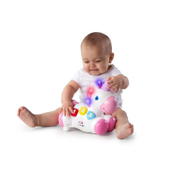 BRIGHT STARTS Jouet licorne Rock & Glow-4
