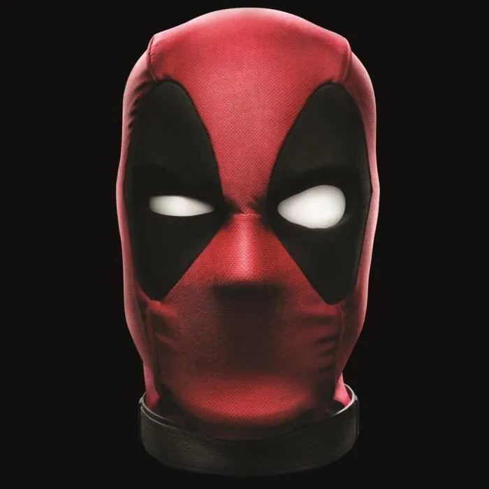 Tête de Deadpool interactive, bouge et parle, appli dédiée, pièce de collection pour adulte, 600+ sons et phrases en anglais, Marvel-1