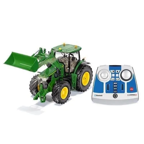 Tracteur - SIKU - John Deere 7310R - Télécommandé Bluetooth - Électrique - 1:32-1