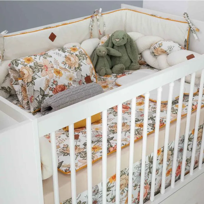 Parure de lit bébé en coton Néo Vintage-5