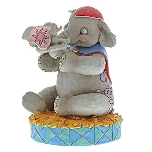 Figurine Disney Tradition Me Jumbo et Dumbo - Objet décoratif - Marque Disney - Utilisation Intérieur-0