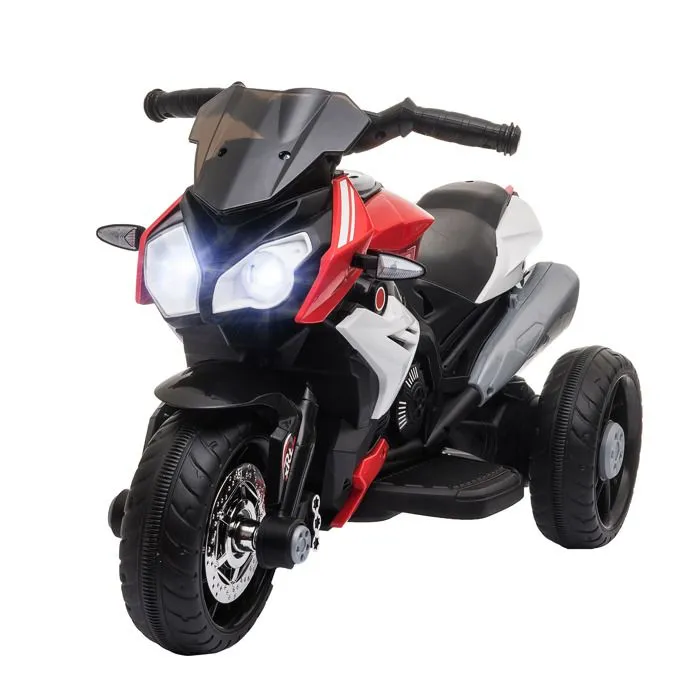 HOMCOM - moto enfant - Plastique - 86x42x52cm - Rouge-0