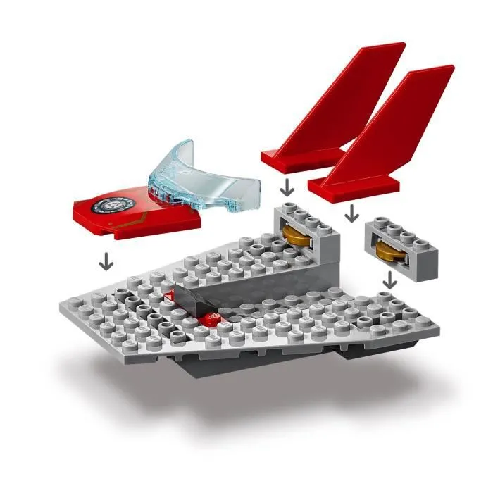 LEGO® 4+ Marvel 76170 Avengers Iron Man Contre Thanos-2