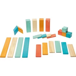 TEGU Sunset 24 Pièces - Blocs de bois aimantés - Jeu de construction-2